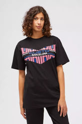 Custo Barcelona Black Cotton Women T-Shirt -   -  Custo Barcelona.